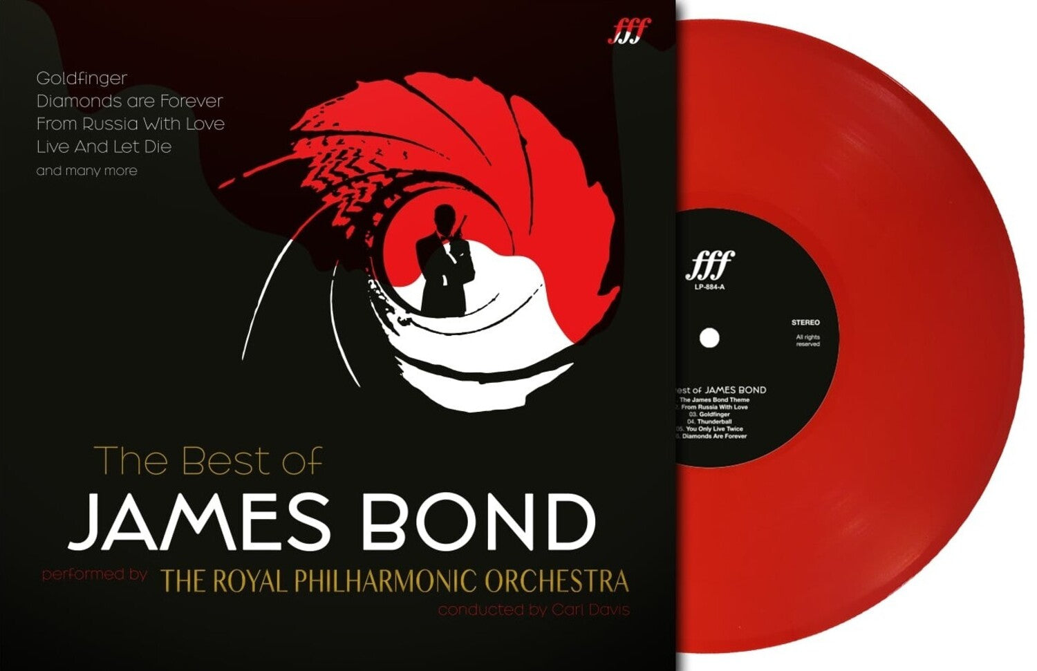 Royal Philharmonic Orchestra - The Best Of James Bond (Red Vinyl)