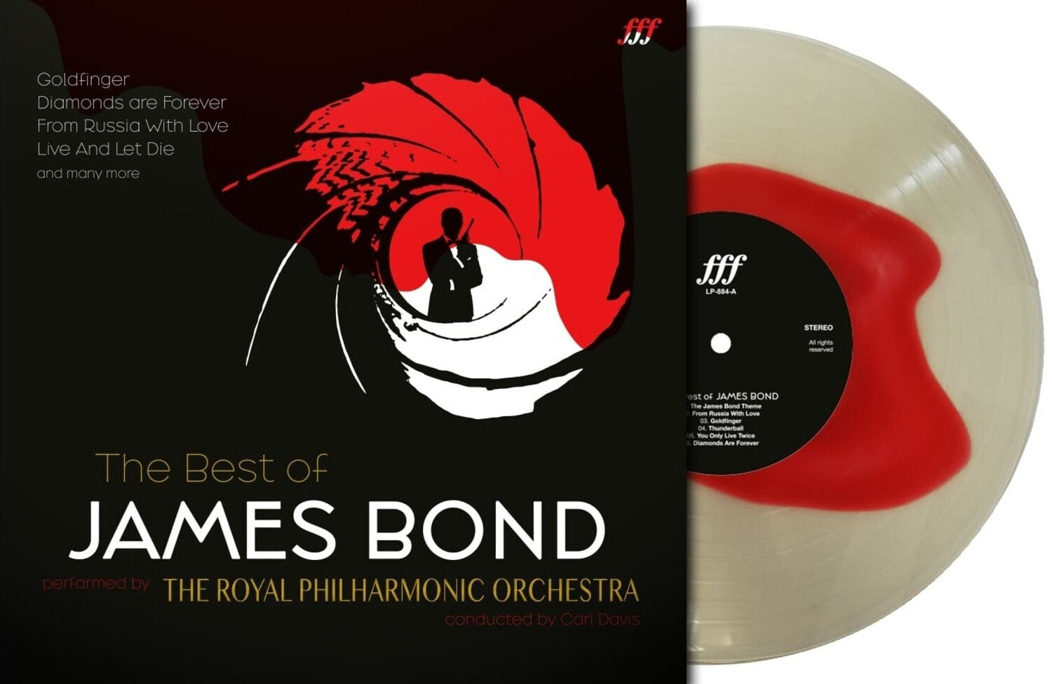 Royal Philharmonic Orchestra - The Best Of James Bond (Red Vinyl)