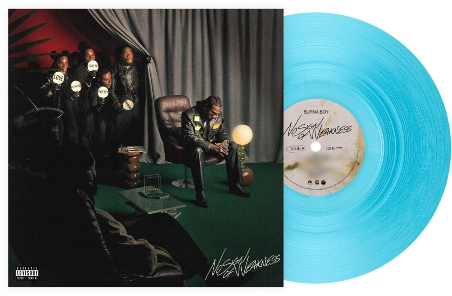 Burna Boy - No Sign Of Weakness (Blue Vinyl)