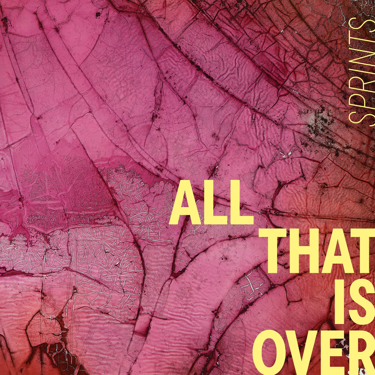 Sprints - All That Is Over - Pink Marble (Pink Vinyl)
