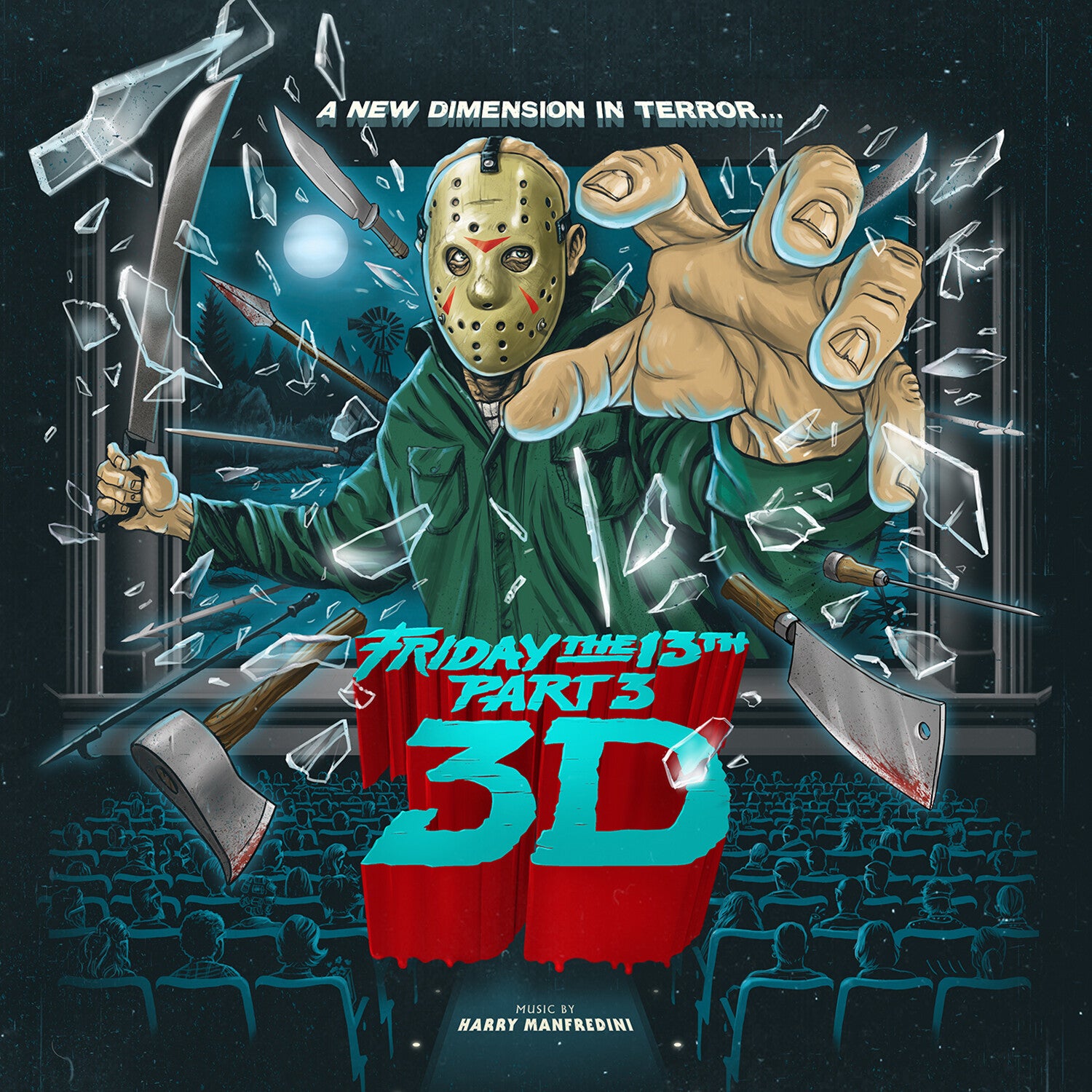 Harry Manfredini - Friday The 13th Part III (Original Soundtrack) (Red Vinyl)