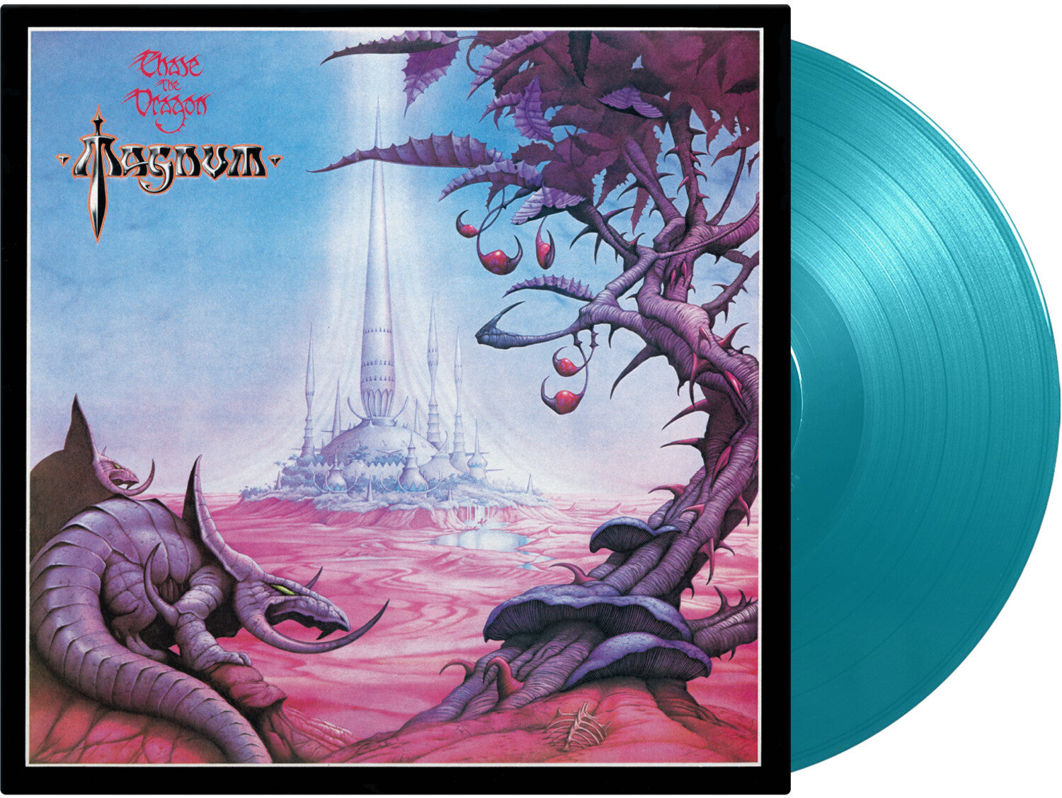 Magnum - Chase The Dragon - Limited & Expanded 180-Gram Turquoise Colored Vinyl with Bonus Tracks (Turquoise Vinyl)