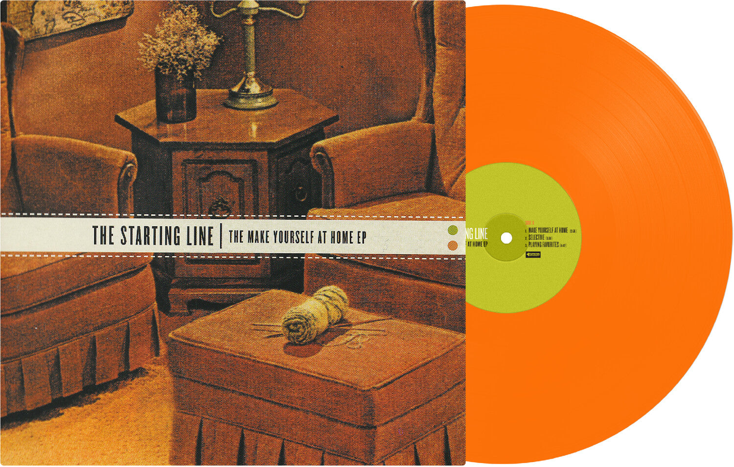 Starting Line - Make Yourself At Home EP (Orange Vinyl)
