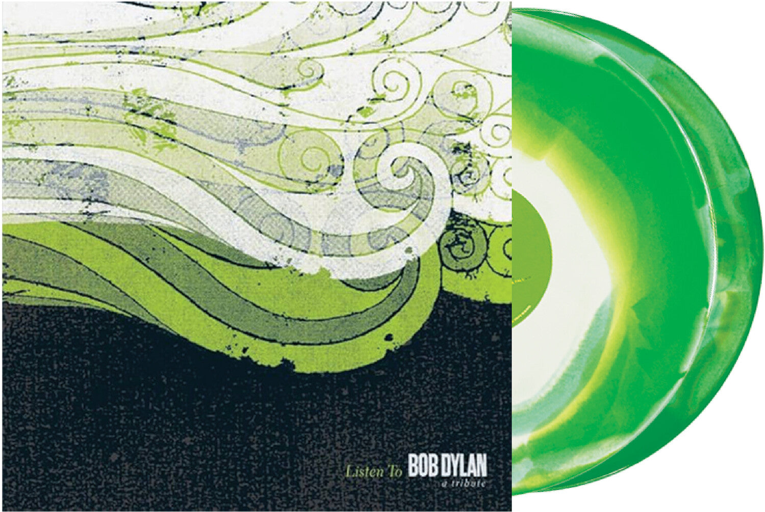 Bob Dylan Tribute - Listen To Bob Dylan 2xLP (Green Vinyl)