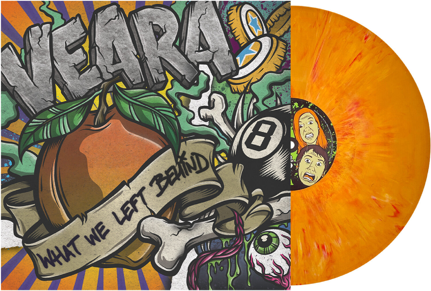 Veara - What We Left Behind (Orange Vinyl)