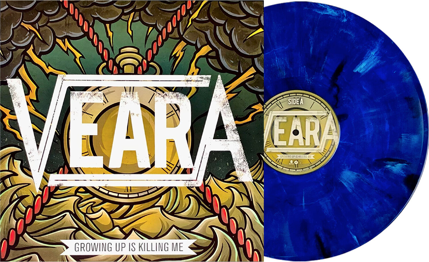 Veara - Growing Up Is Killing Me (Blue Vinyl)