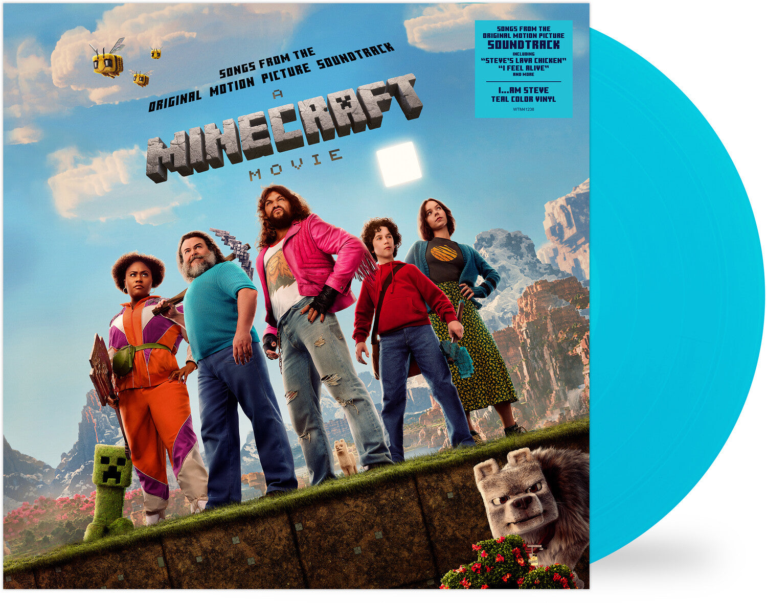 Minecraft Movie - A Minecraft Movie (Songs from the Original Motion Picture Soundtrack) Original Soundtrack) (Teal Vinyl)