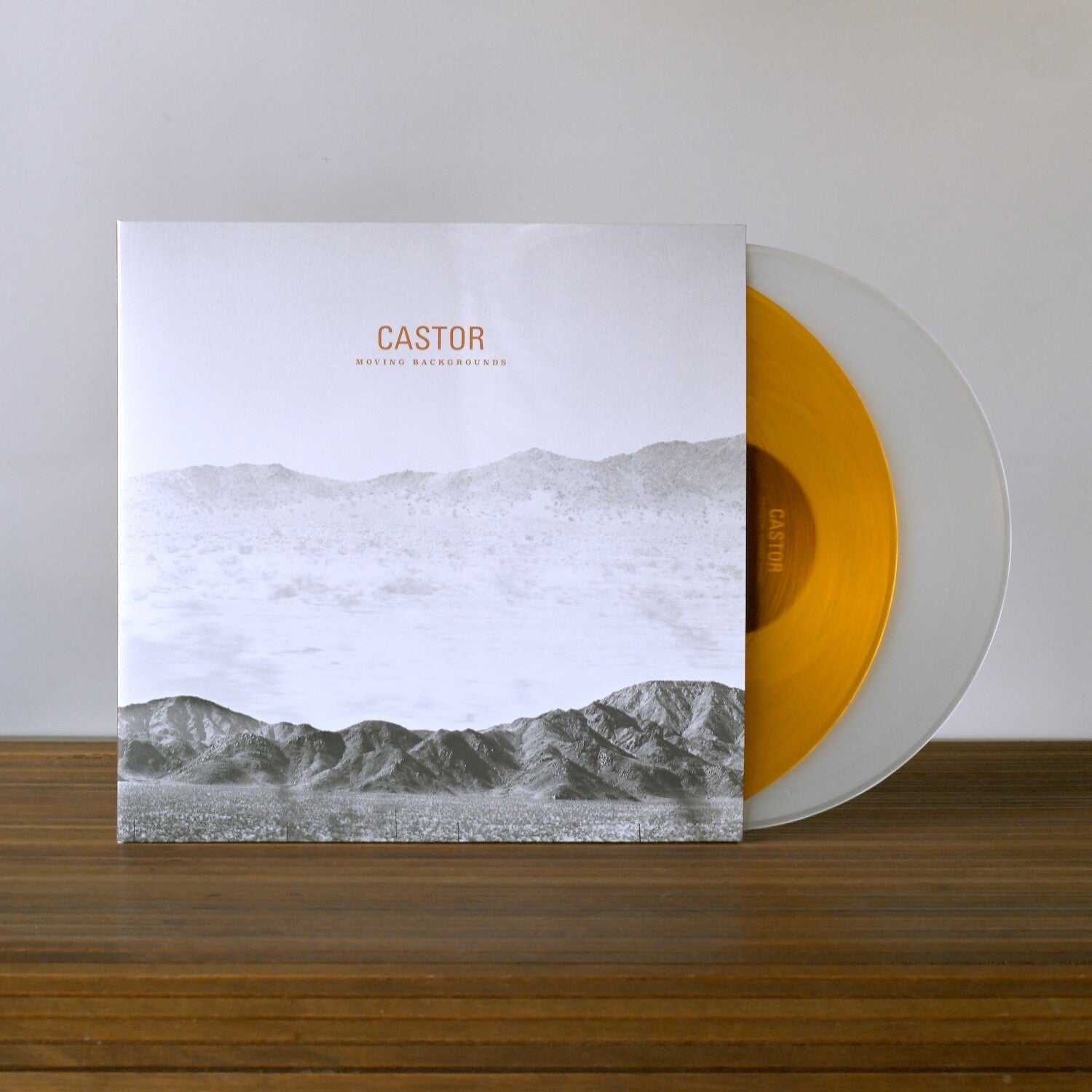 Castor - Moving Backgrounds 2xLP (Clear Vinyl)