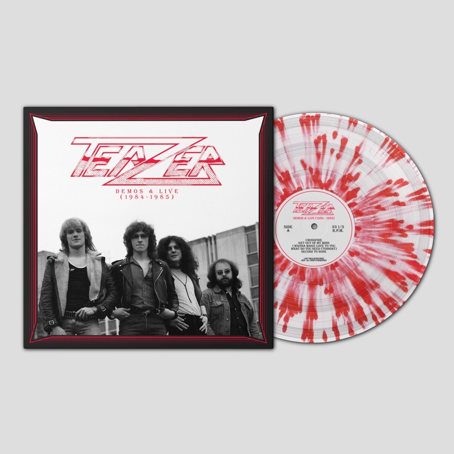 Teazer - Demos & Live (1984-1985) - White/Red Splatter (Splatter Vinyl)