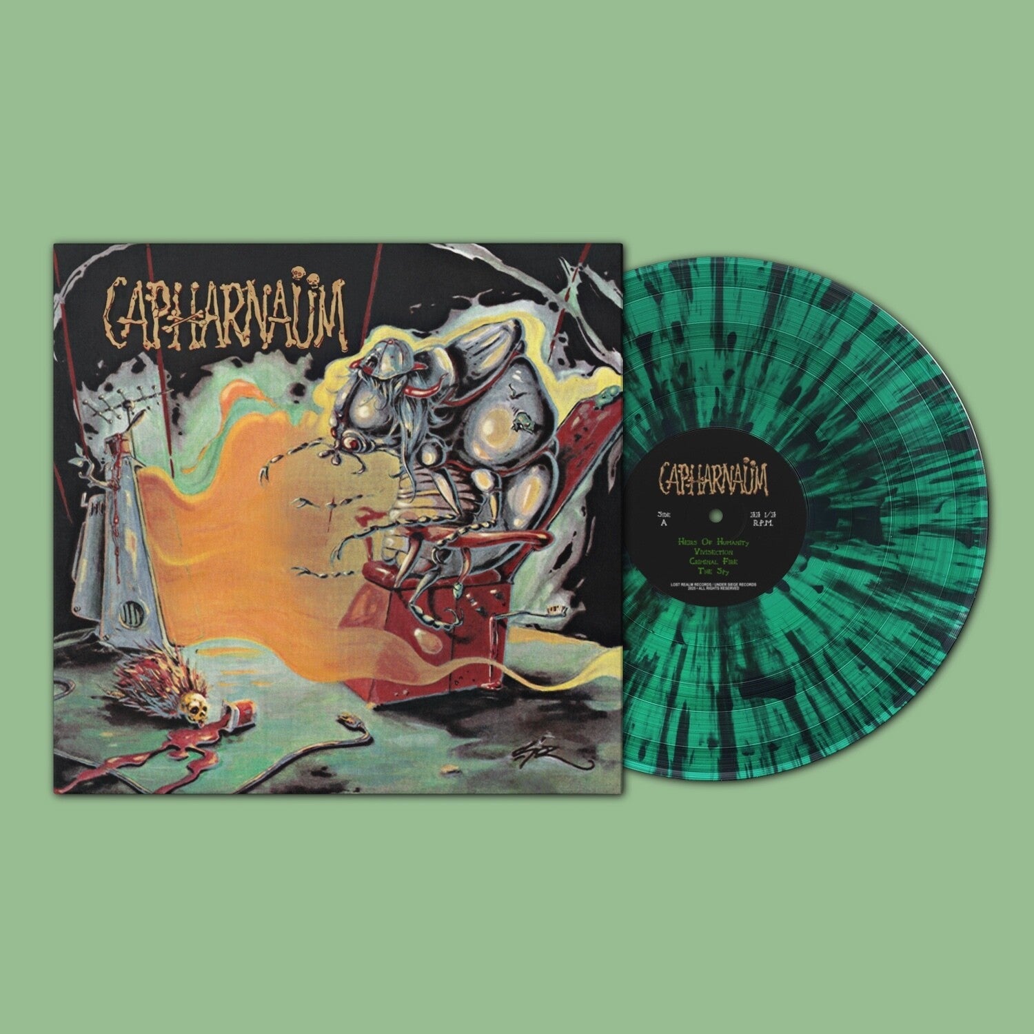 Capharnaum - Green/Black Splatter (Splatter Vinyl)