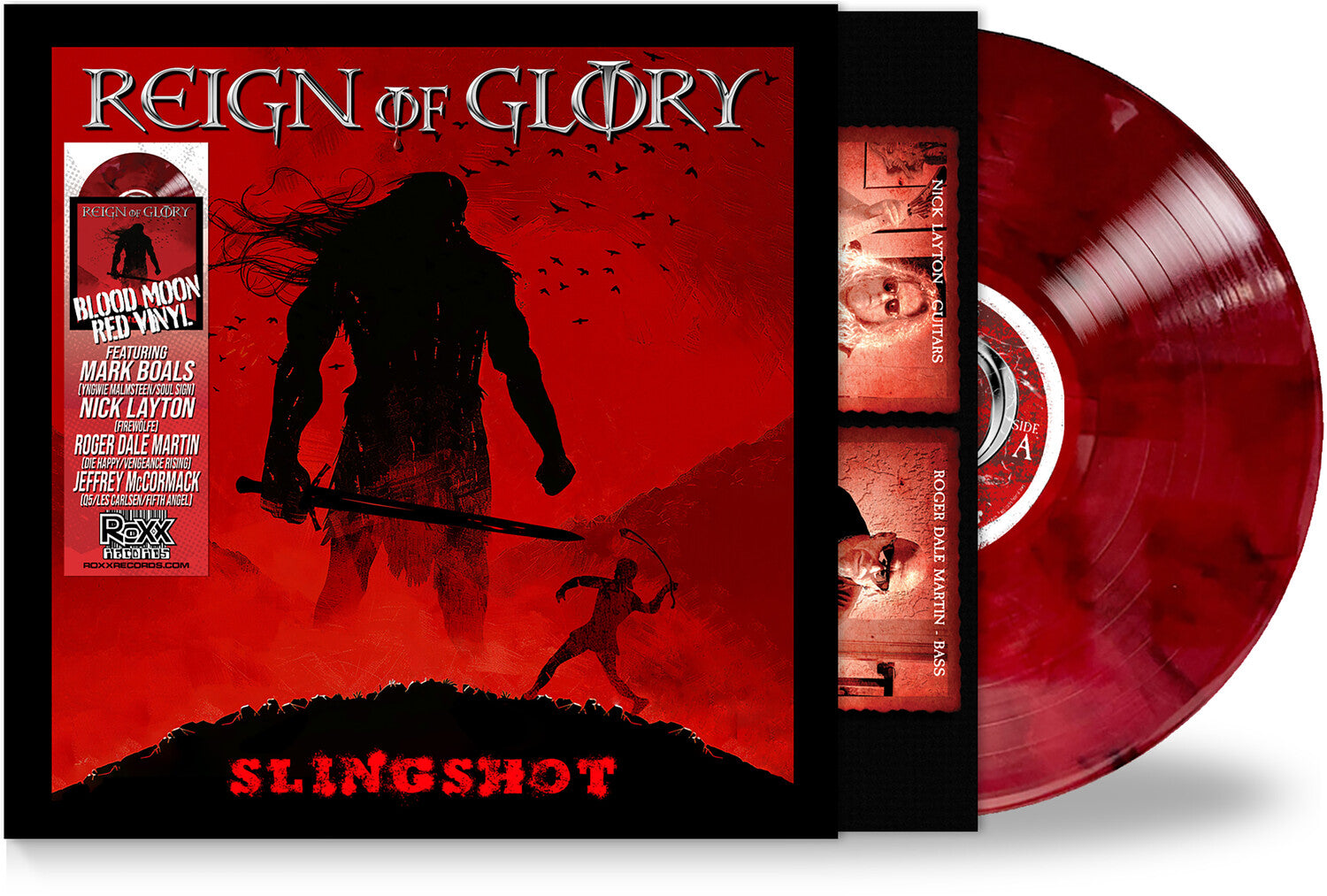 Reign of Glory - Slingshot - Blood Moon Red (Red Vinyl)