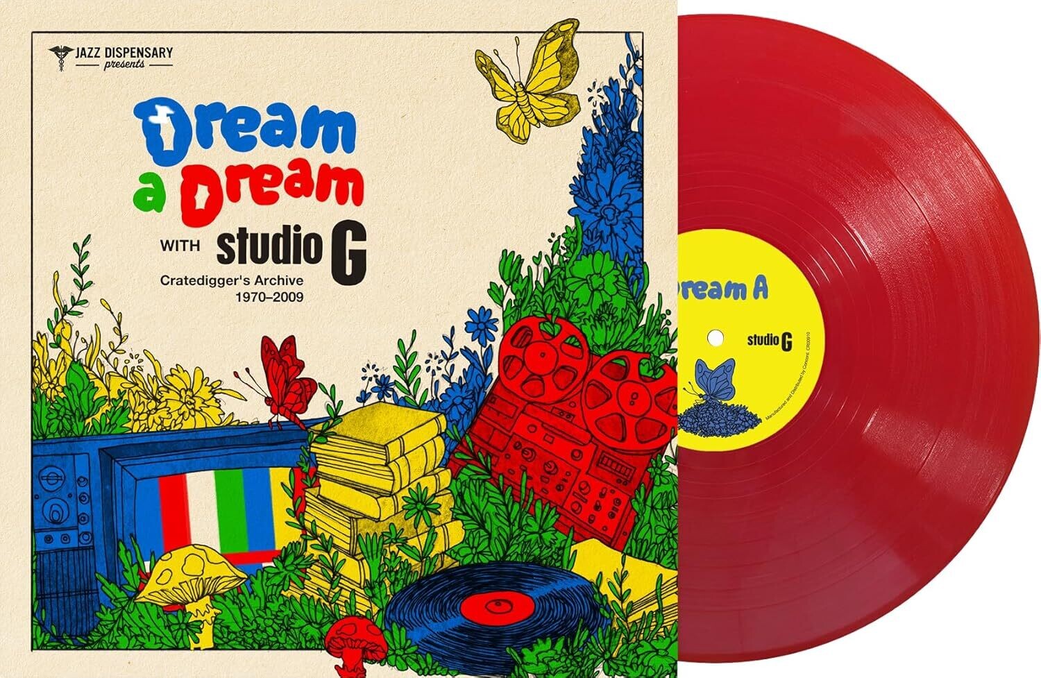 Various Artists - Jazz Dispensary Presents: Dream a Dream with Studio G (Various Artist) (Red Vinyl)