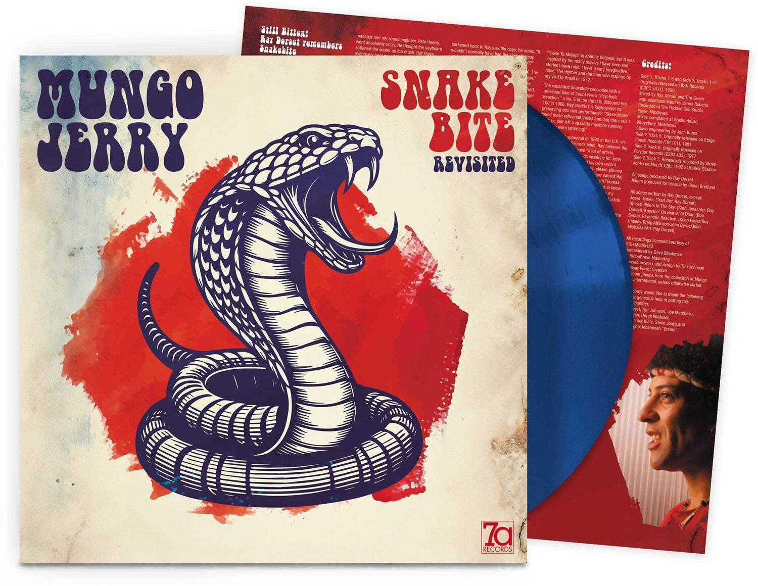 Mungo Jerry - Snakebite Revisited - 180gm Blue Vinyl (Blue Vinyl)