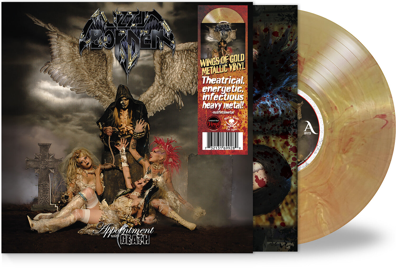 Lizzy Borden - Appointment with Death (Gold Vinyl)