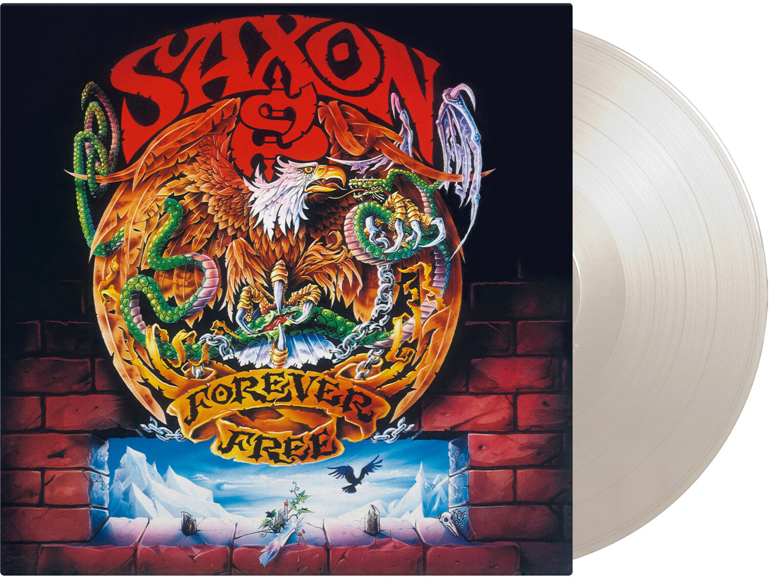 Saxon - Forever Free - Limited 180 (White Vinyl)