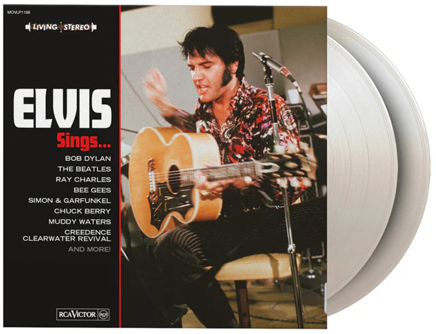 Elvis Presley - Elvis Sings - Limited Gatefold 180 2xLP (White Vinyl)