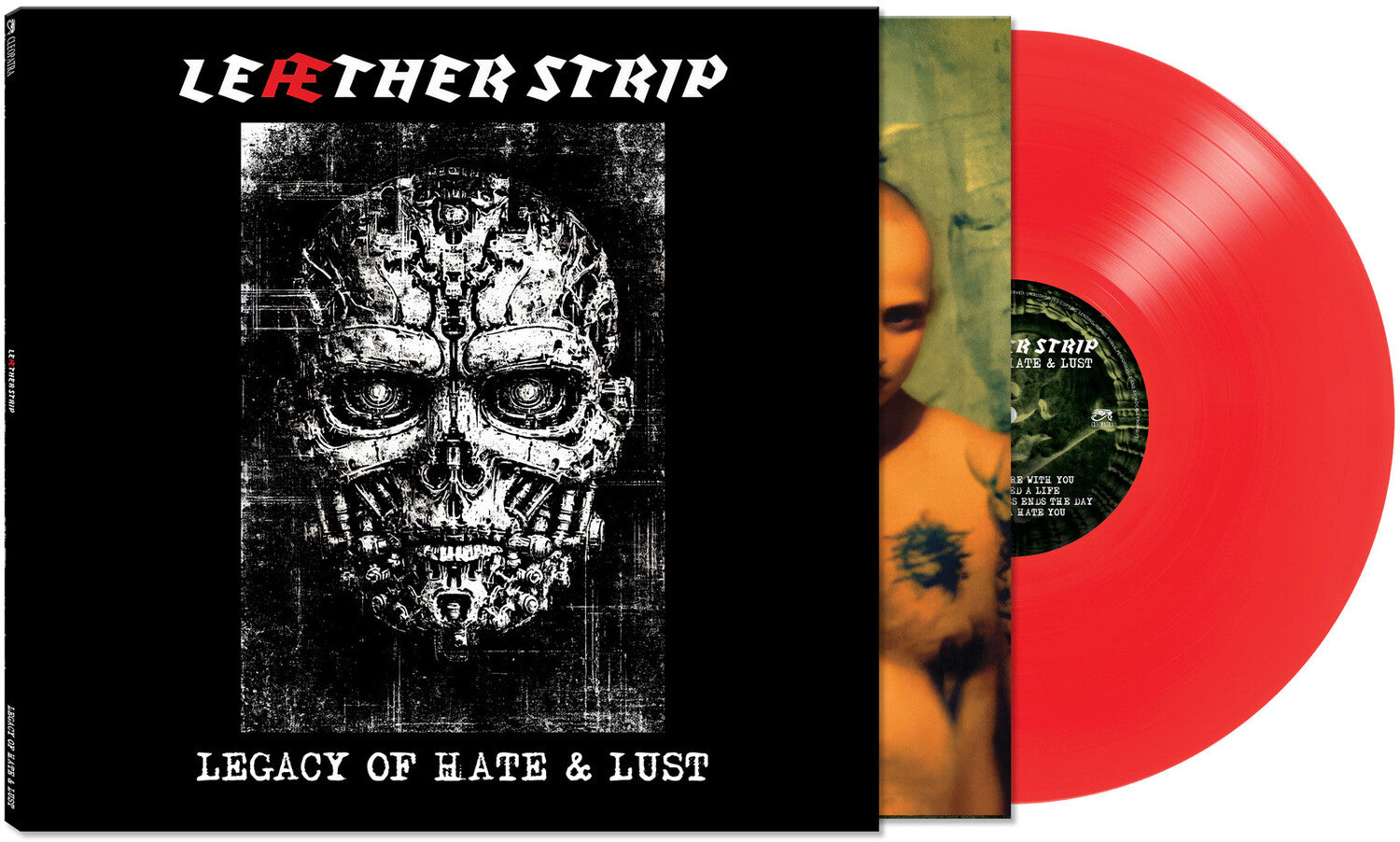 Leaether Strip - Legacy Of Hate & Lust (Red Vinyl)