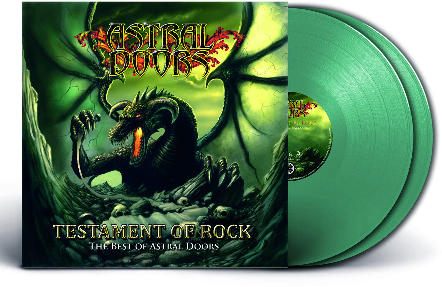Astral Doors - Testament of Rock - The Best of Astral Doors 2xLP (Limited Edition)