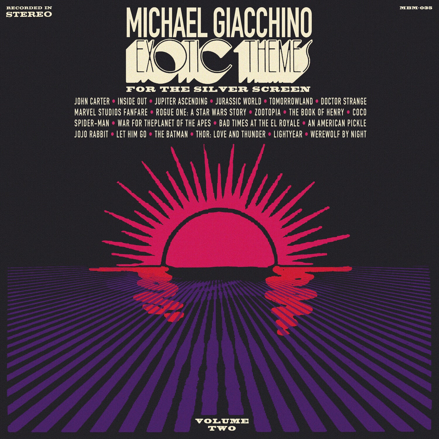 Michael Giacchino - Exotic Themes for the Silver Screen, Vol. 2 2xLP