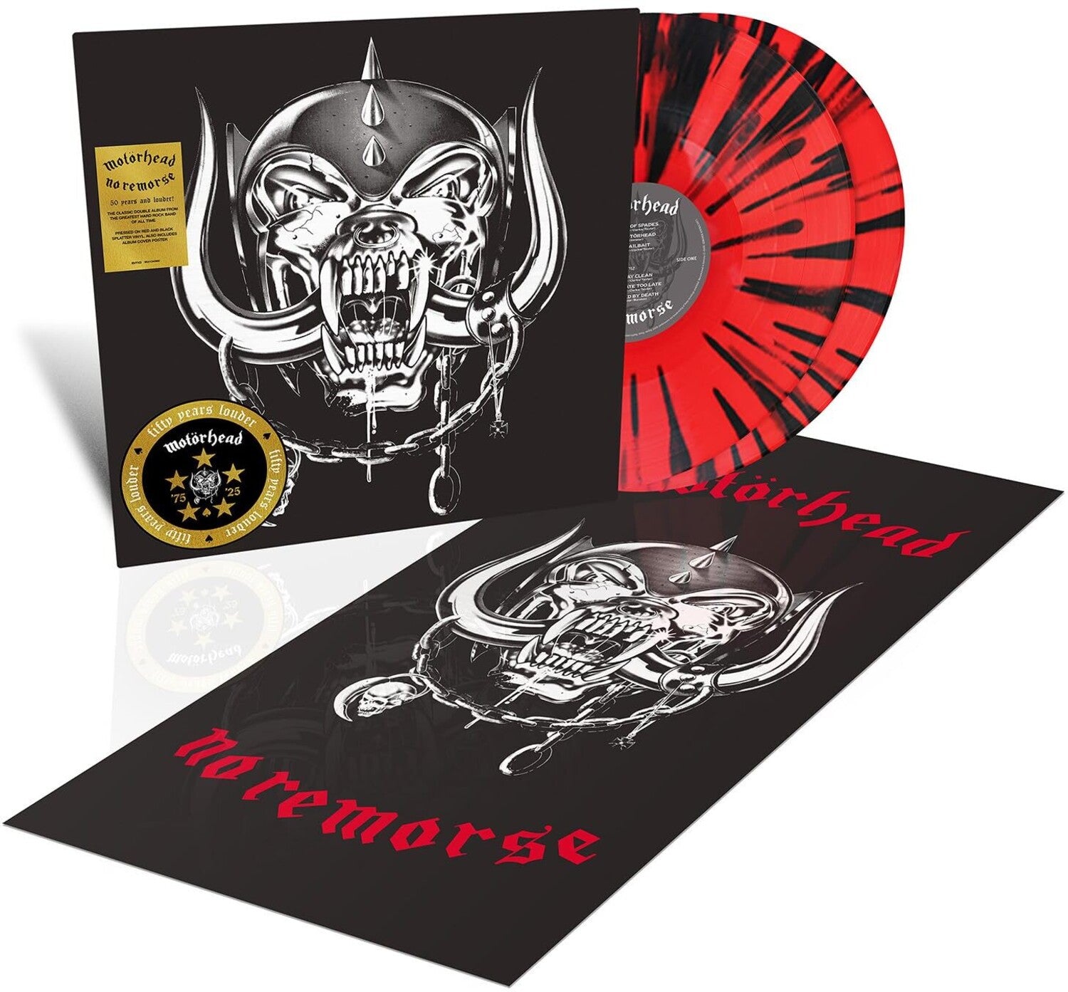 Motorhead - No Remorse 2xLP (Red Vinyl)