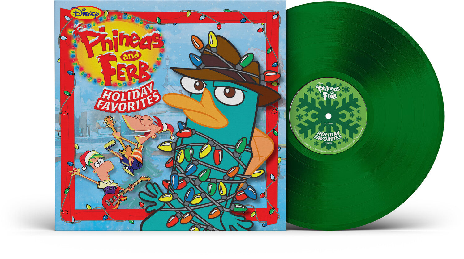 Various Artists - Phineas And Ferb: Holiday Favorites (Green Vinyl)