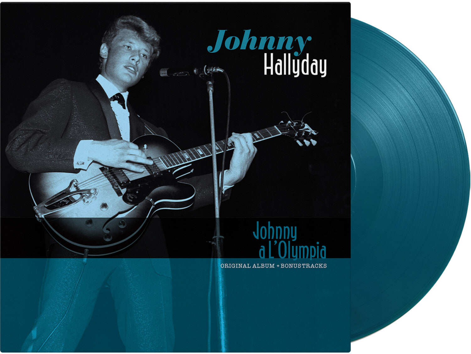 Johnny Hallyday - Johnny A L'Olympia - Ltd 180gm Aquamarine Vinyl (Aqua Vinyl)