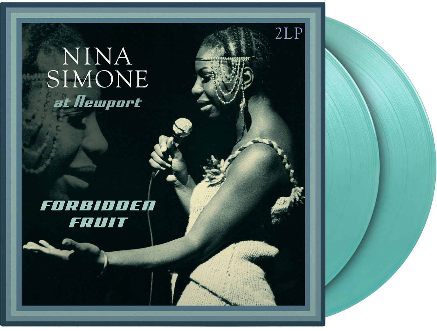 Nina Simone - At Newport / Forbidden Fruit - Ltd 180gm Turquoise Vinyl 2xLP (Turquoise Vinyl)