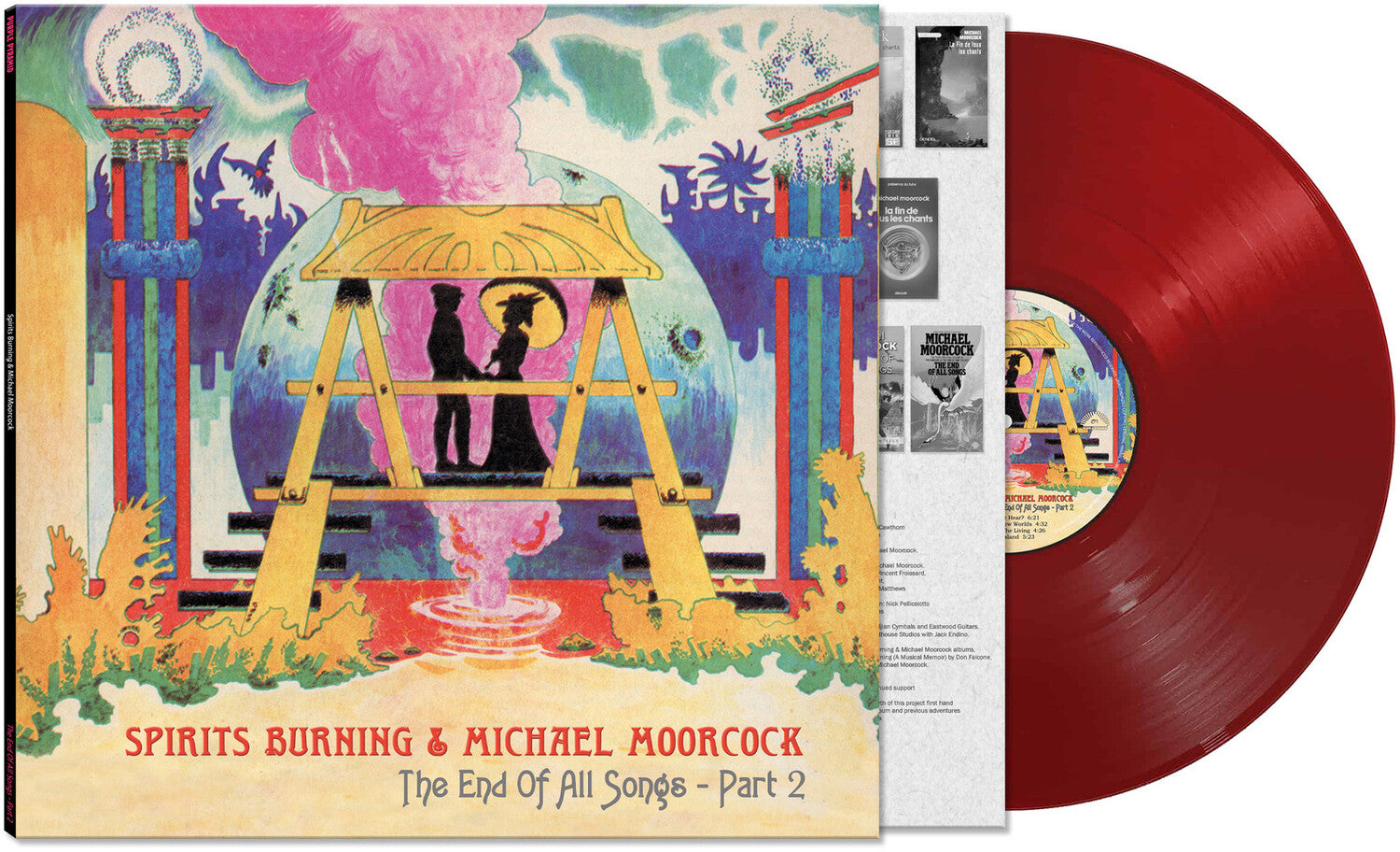 Spirits Burning / Michael Moorcock - The End Of All Songs - Part 2 (Red Vinyl)