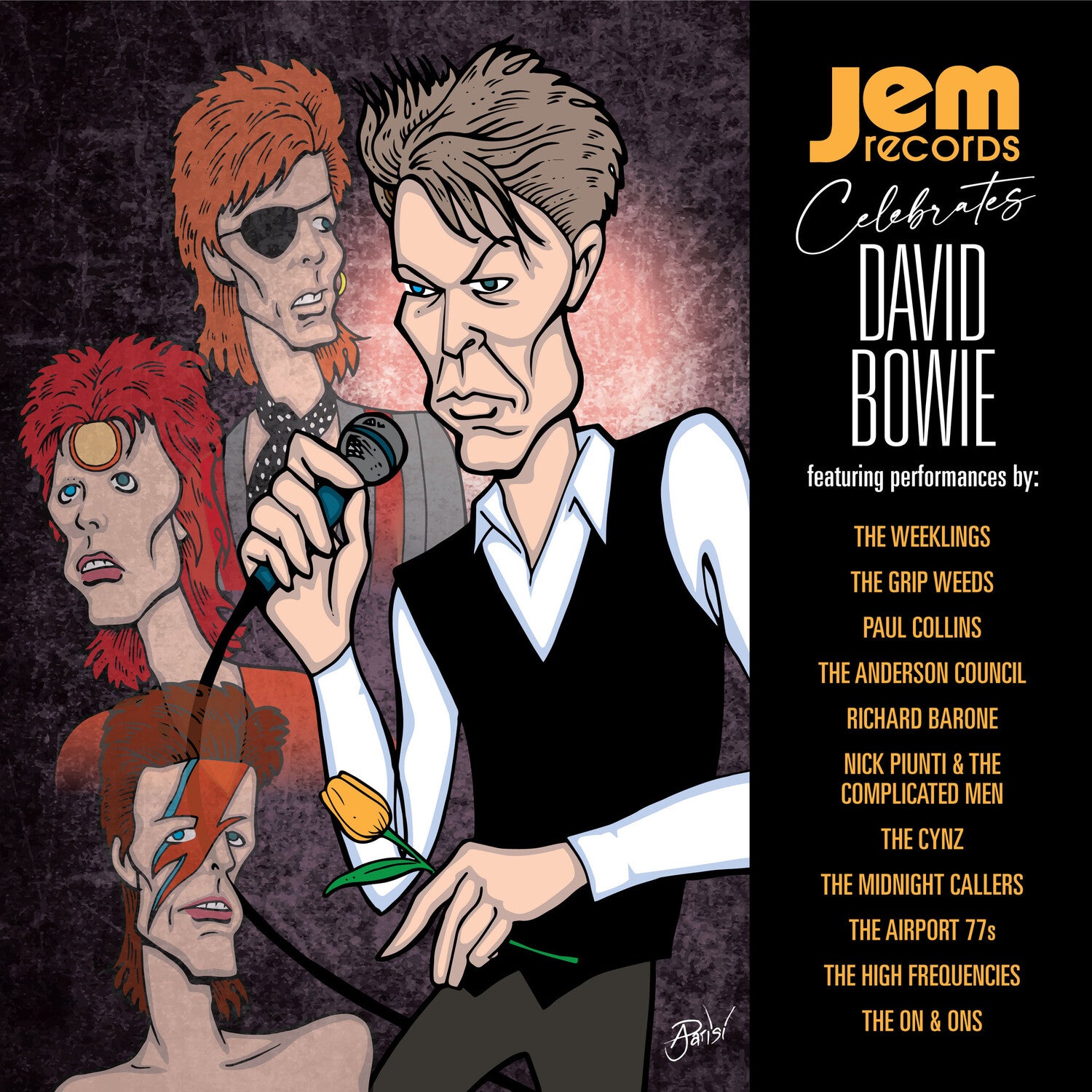 Various Artists - Jem Records Celebrates David Bowie (CD)
