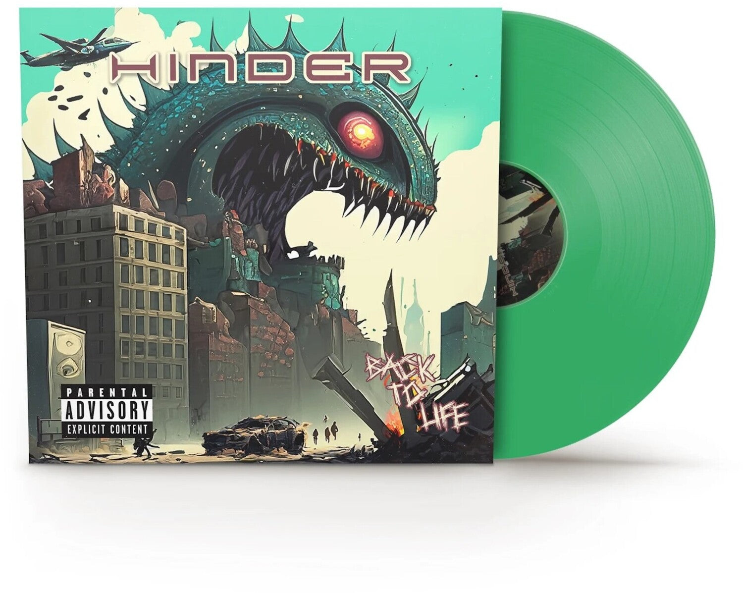Hinder - Back To Life (Green Vinyl)