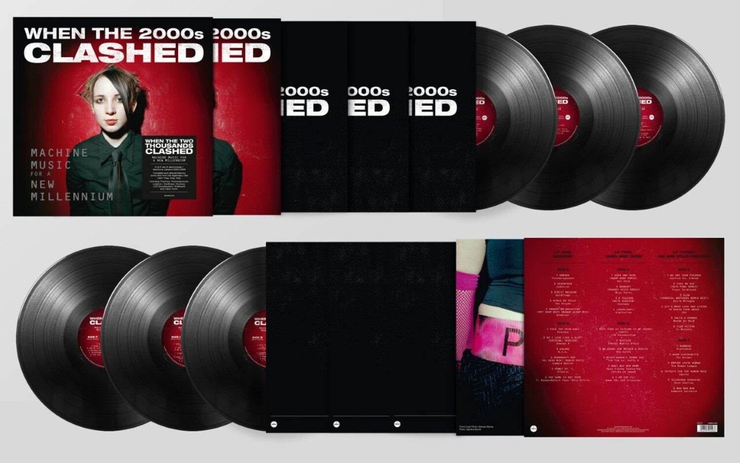 When The Two Thousands Clash: Electronica In The New Millennium / Various - 140gm Black Vinyl 3xLP