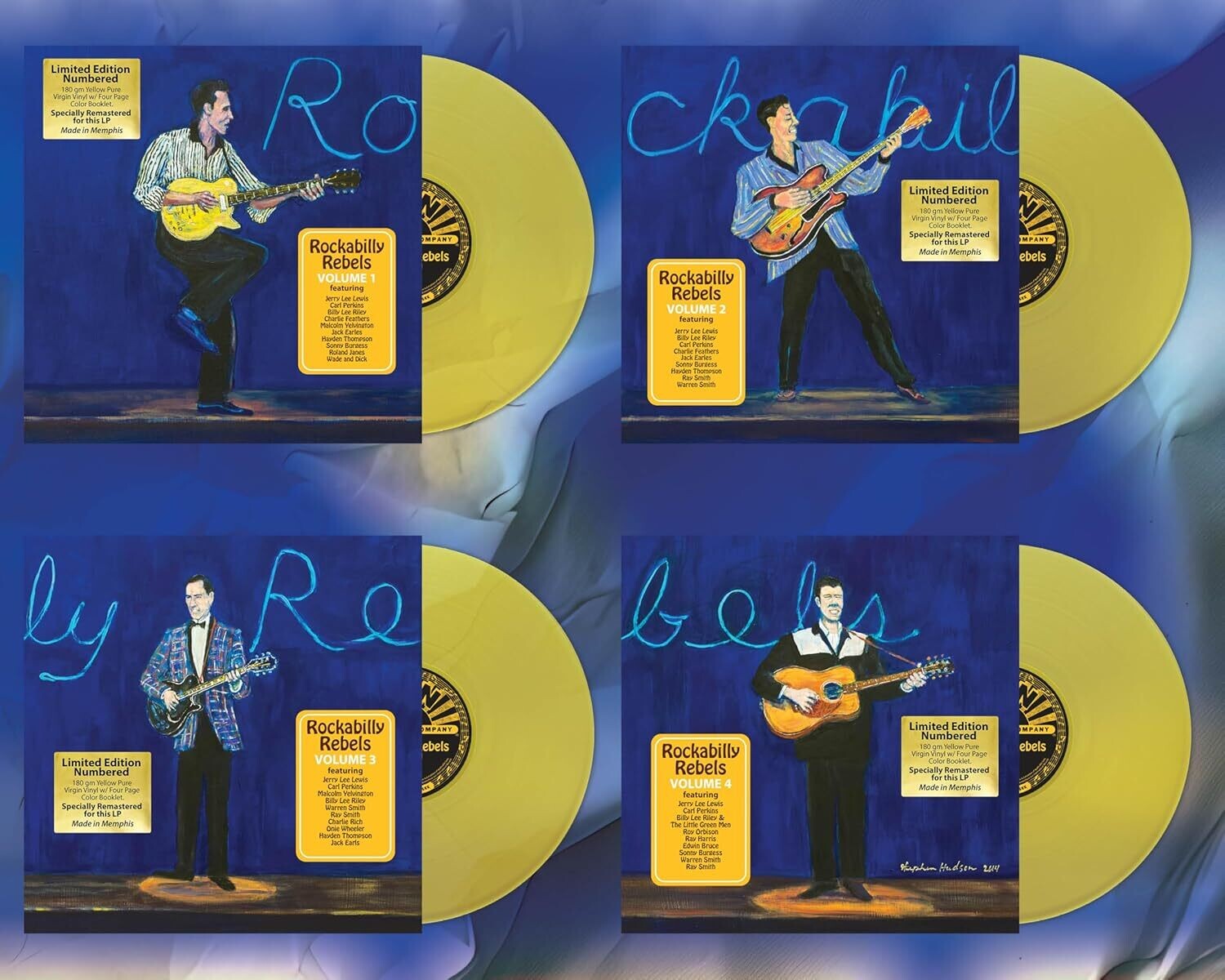 Various Artists - Sun Records Rockabilly Rebels 4xLP
