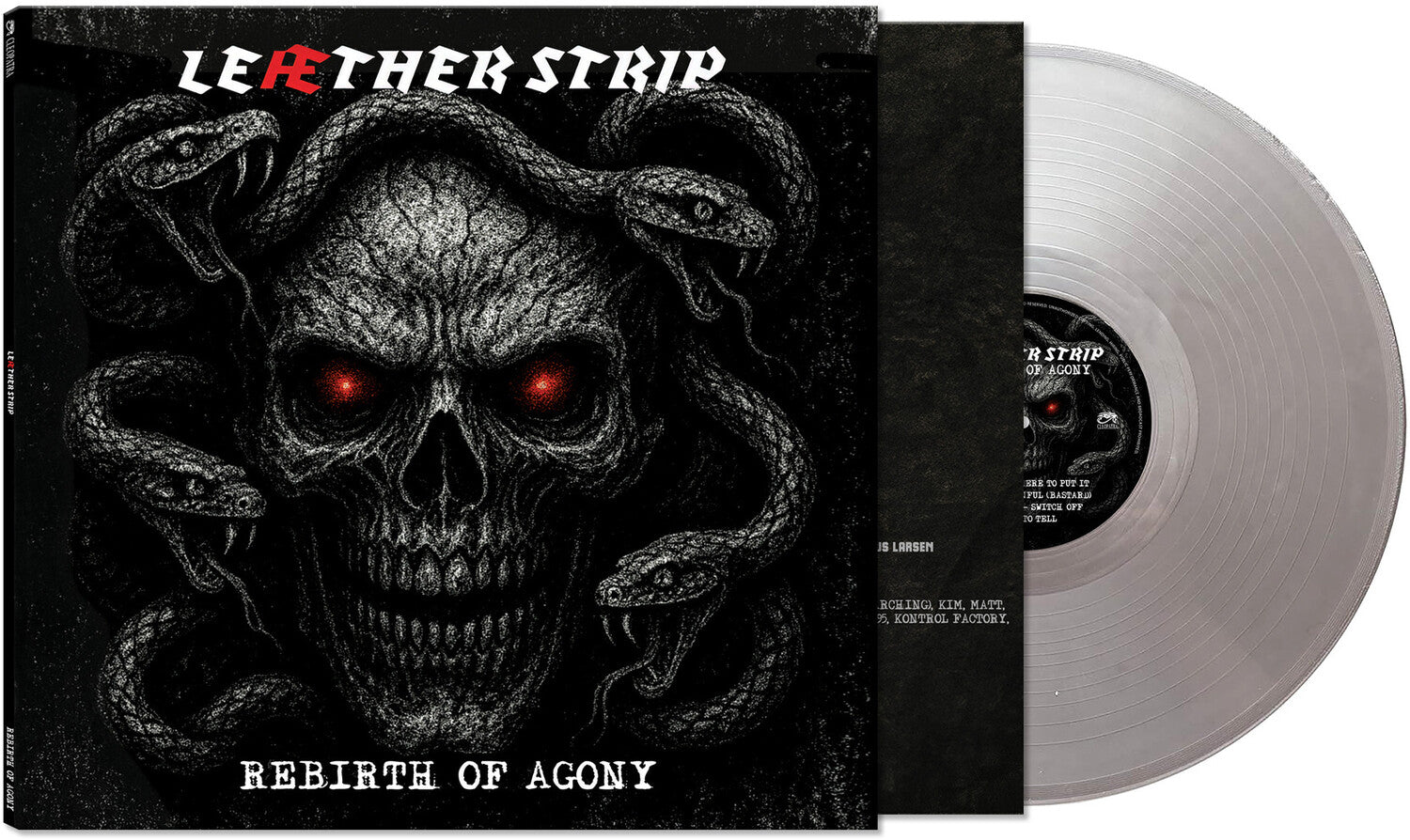 Leaether Strip - Rebirth Of Agony (Silver Vinyl)
