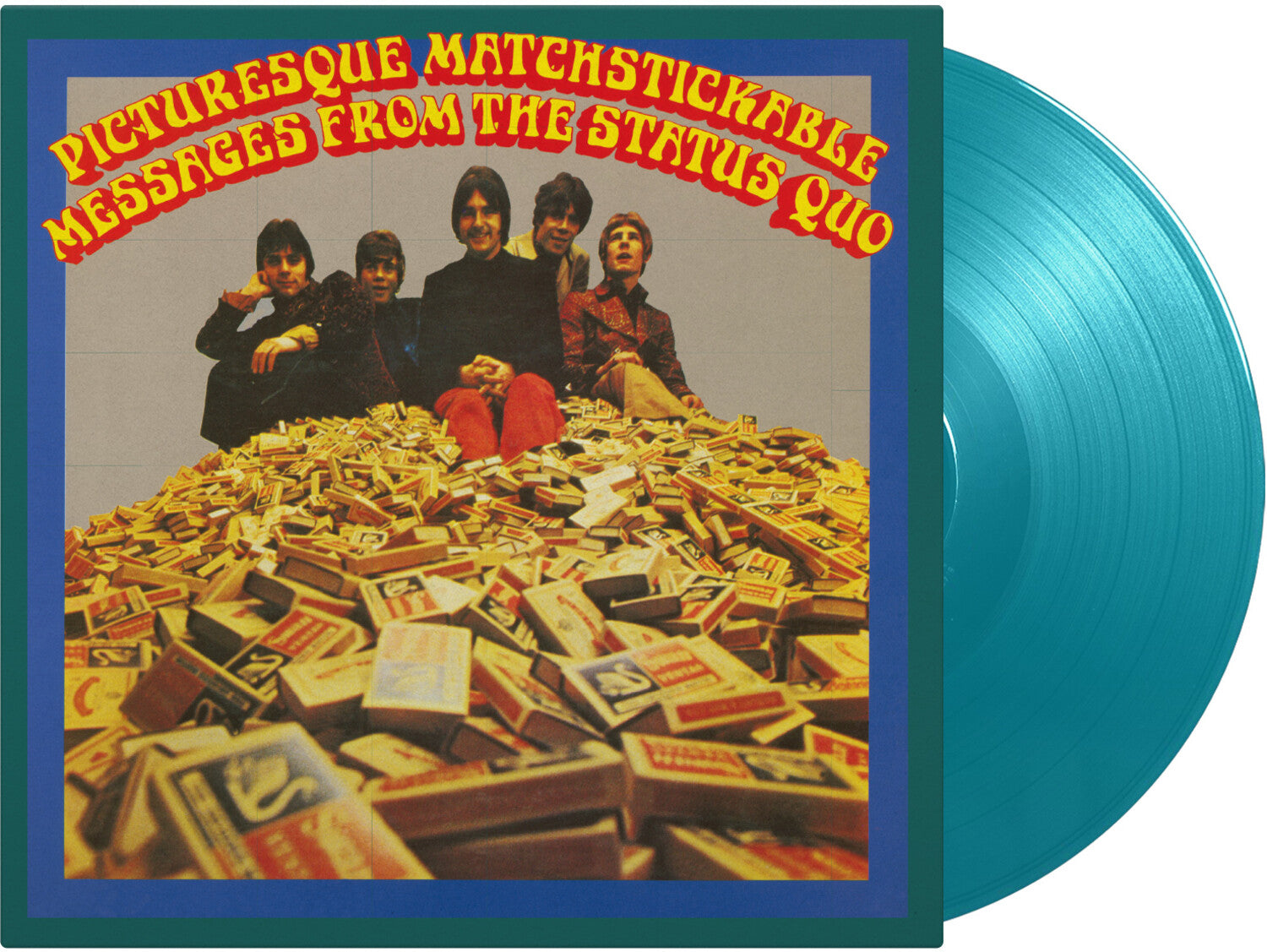 Status Quo - Picturesque Matchstickable Messages From The Status Quo - Limited 180-Gram Turquoise Colored Vinyl (Turquoise Vinyl)