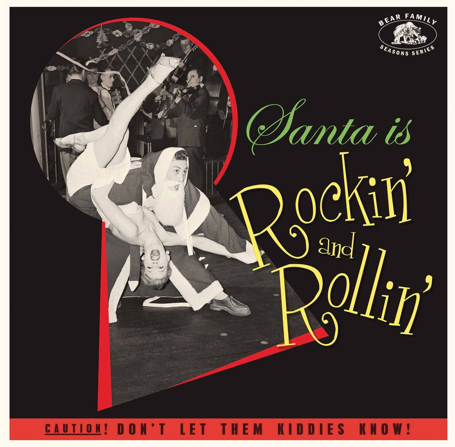 Various Artists - Santa Is Rockin' And Rollin' (Red Vinyl)