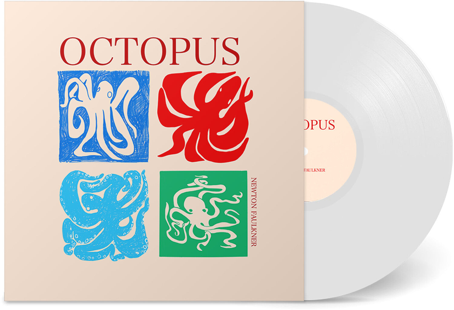 Newton Faulkner - Octopus (White Vinyl)