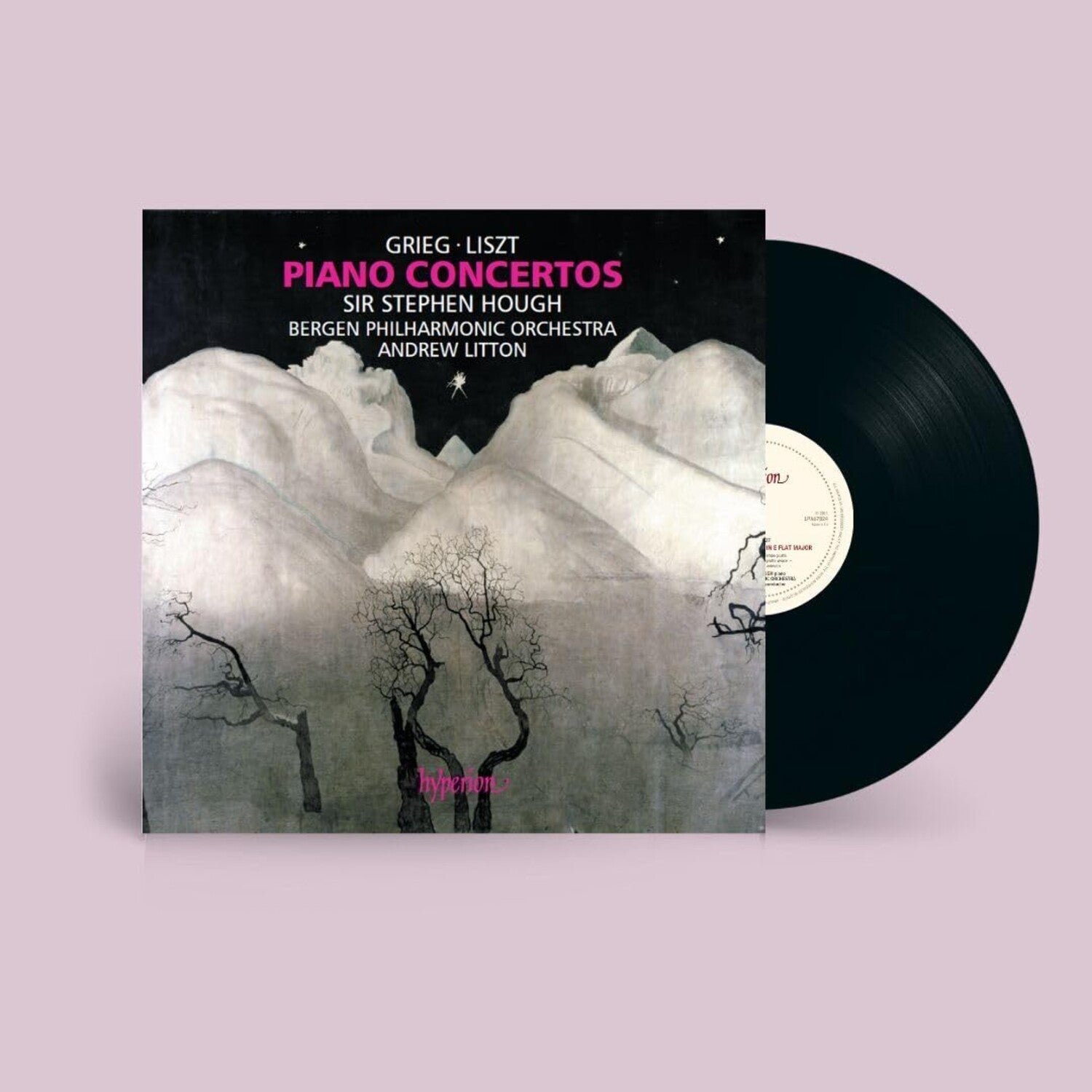 Stephen Hough / Andrew Litton / Bergen Phil - Grieg & Liszt: Piano Concertos (LP)
