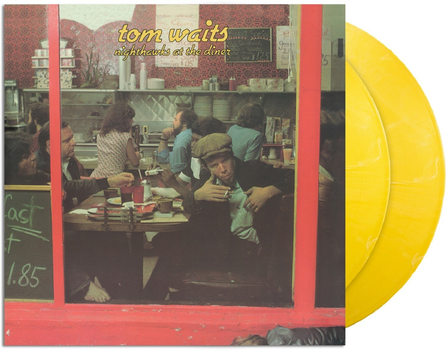 Tom Waits - Nighthawks at the Diner - Yellow Marble 2xLP (Yellow Vinyl)