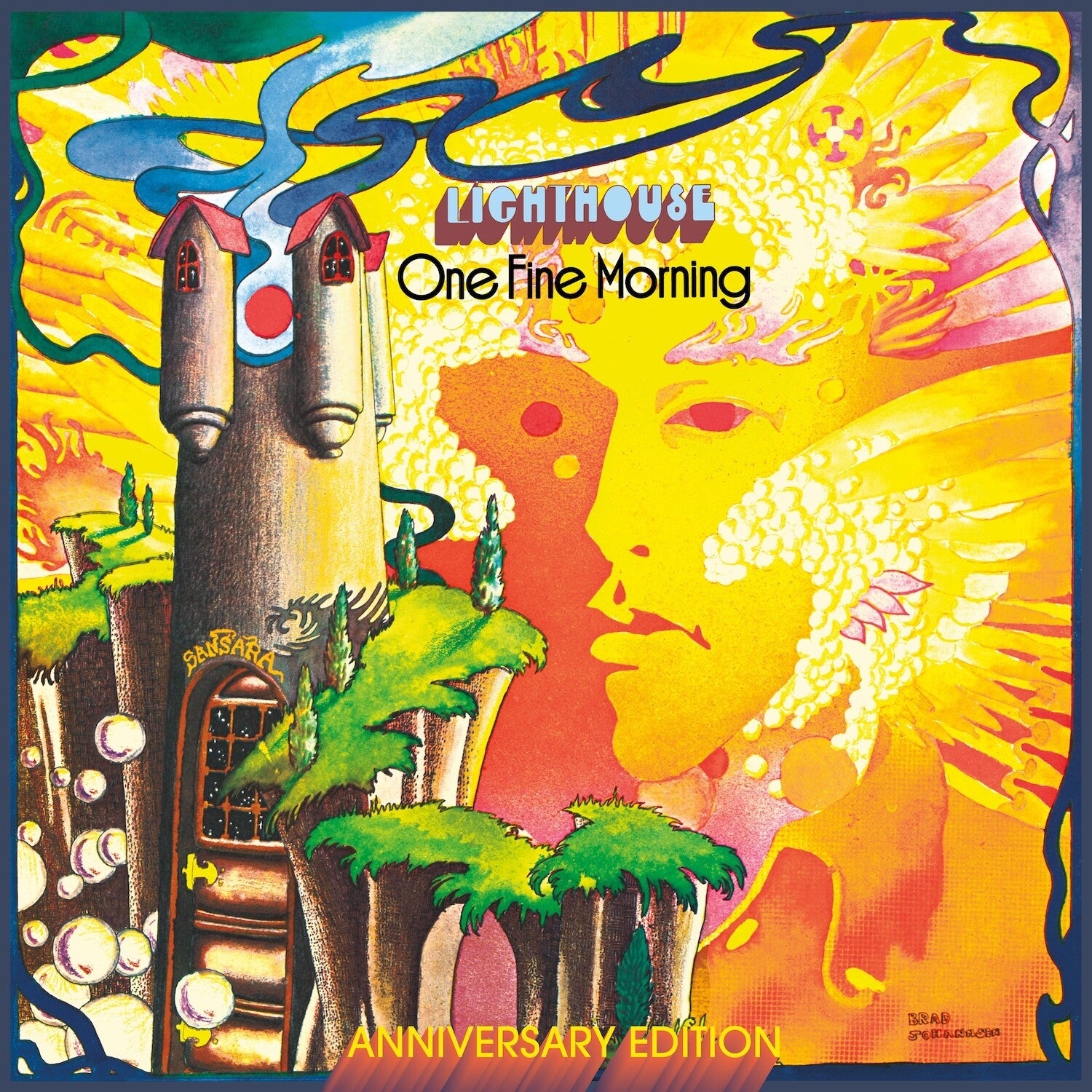 Lighthouse - One Fine Morning - Anniversary Edition - Yellow/Orange/Green Splatter 2xLP (Yellow Vinyl)