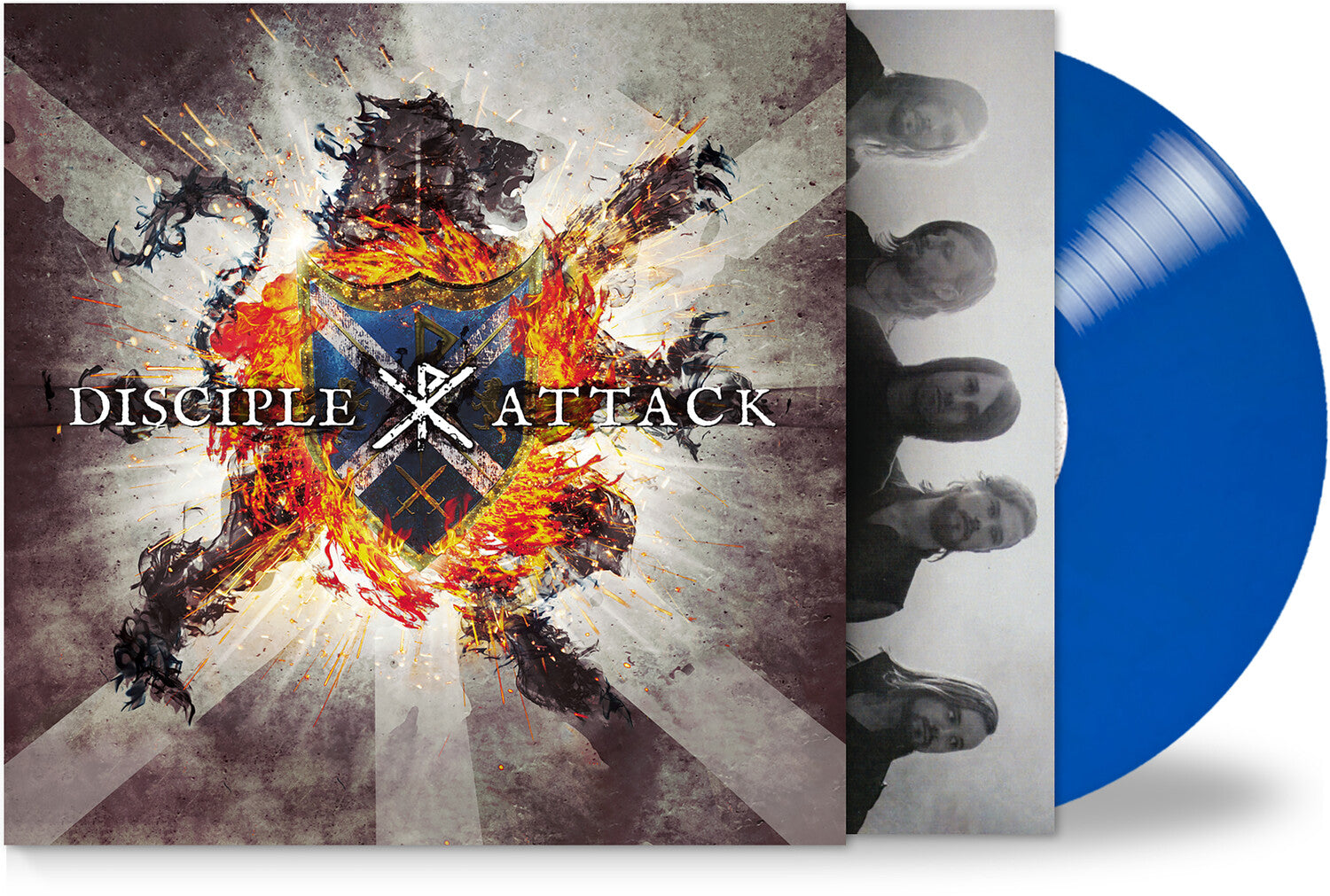 Disicple - Attack - Opaque Radical Blue (Blue Vinyl)