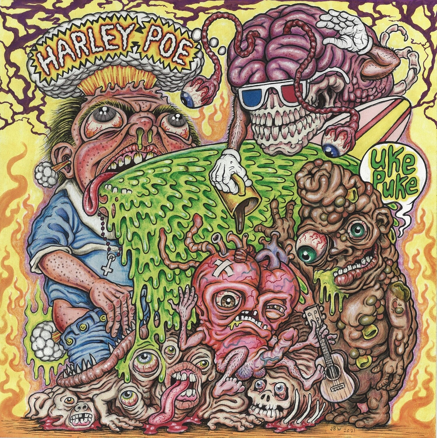 Harley Poe - Uke Puke 2xLP