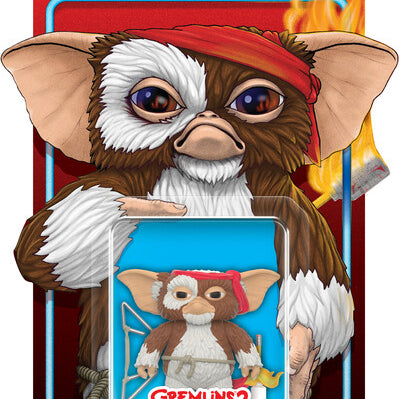 Gremlins Reaction Figures - Gizmo (battle Ready) - Gremlins Reaction Figures - Gizmo (Battle Ready)