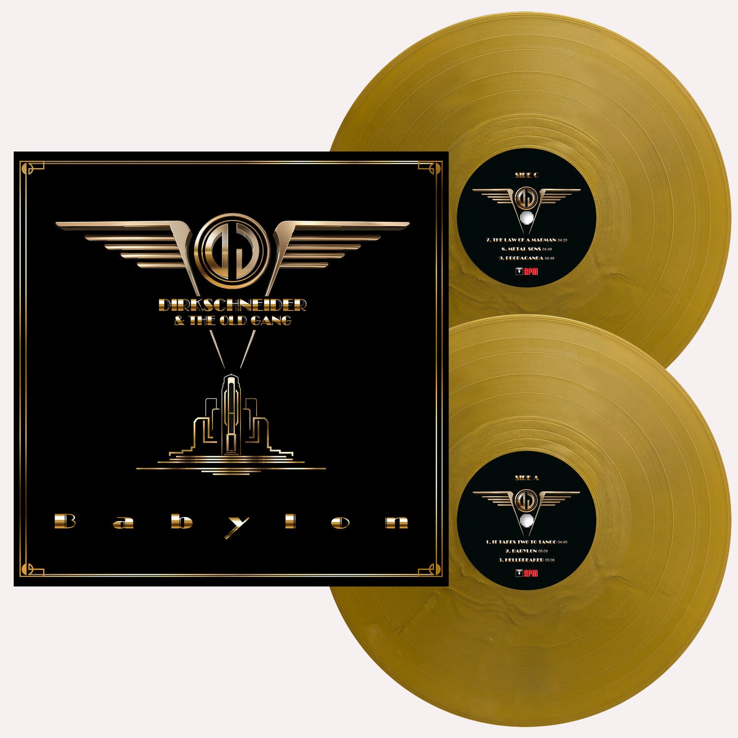 Dirkschneider & the Old Gang - Babylon 2xLP (Gold Vinyl)
