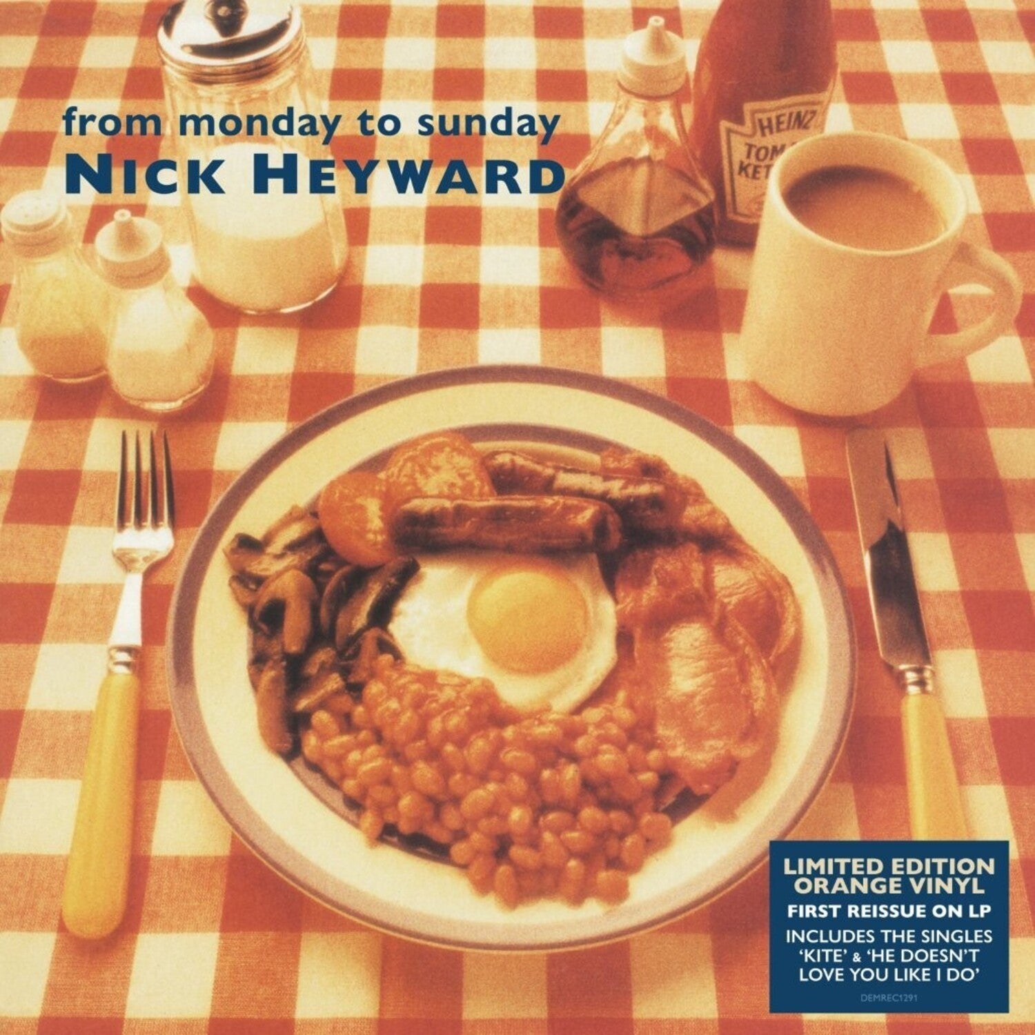 Nick Heyward - From Monday To Sunday (Orange Vinyl)