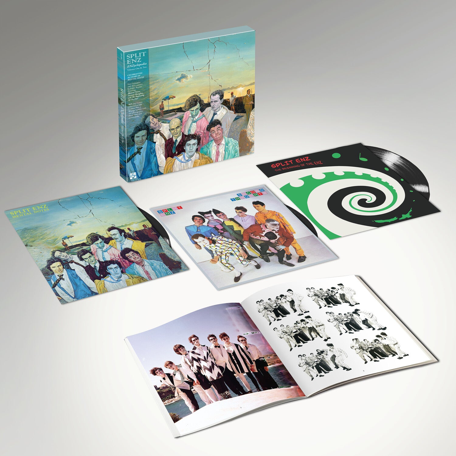 Split Enz - Enzyclopedia - Volumes One & Two 3xLP