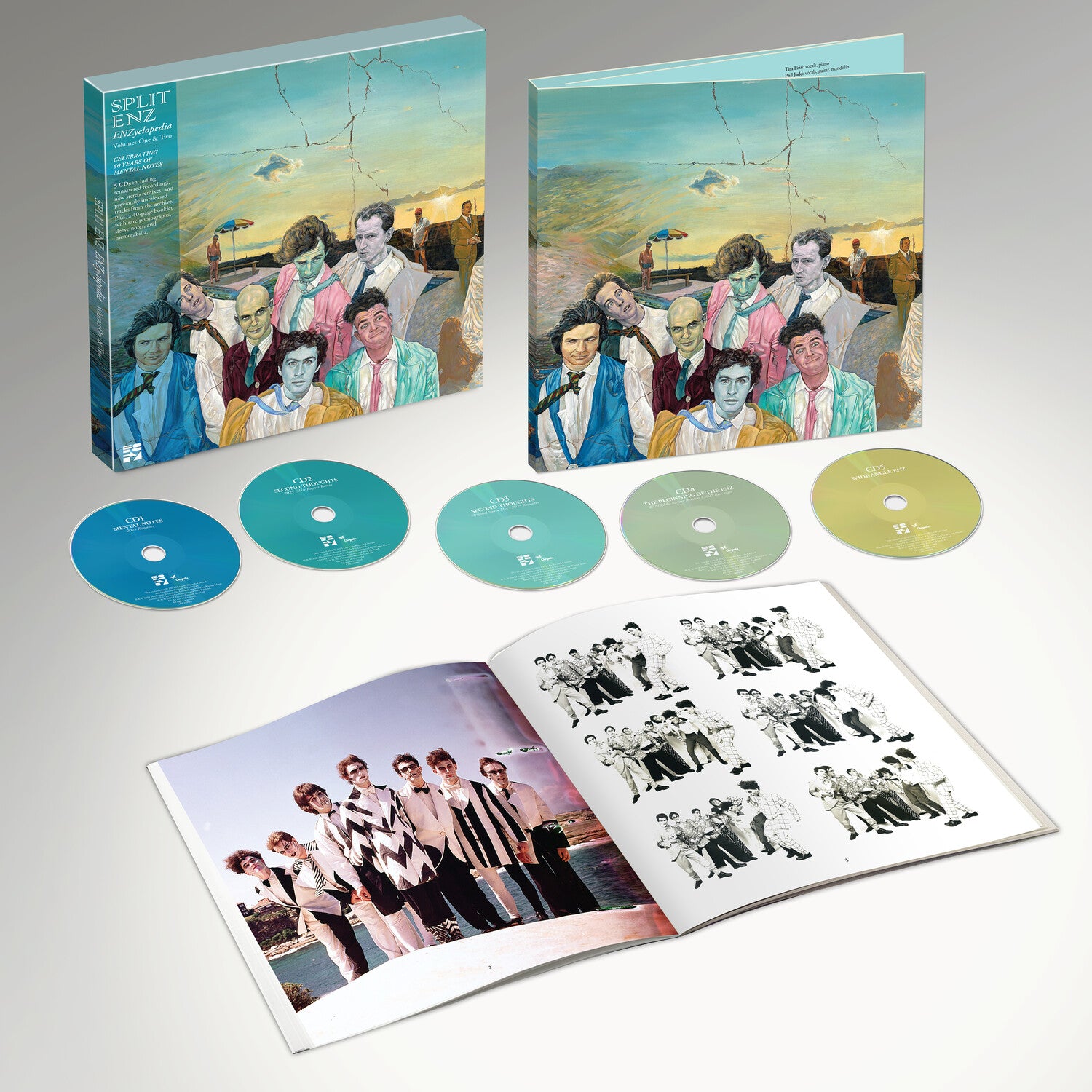 Split Enz - Enzyclopedia - Volumes One & Two (CD)
