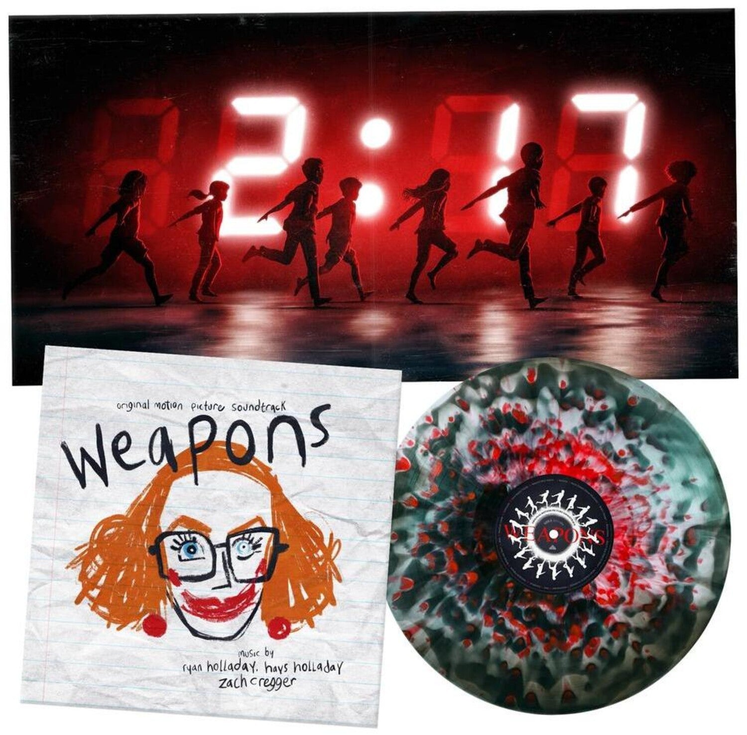 Ryan Holladay / Hays Holladay / Zach Cregger - Weapons (Original Soundtrack) - Limited Lenticular Gatefold Colored Vinyl (Limited Edition)