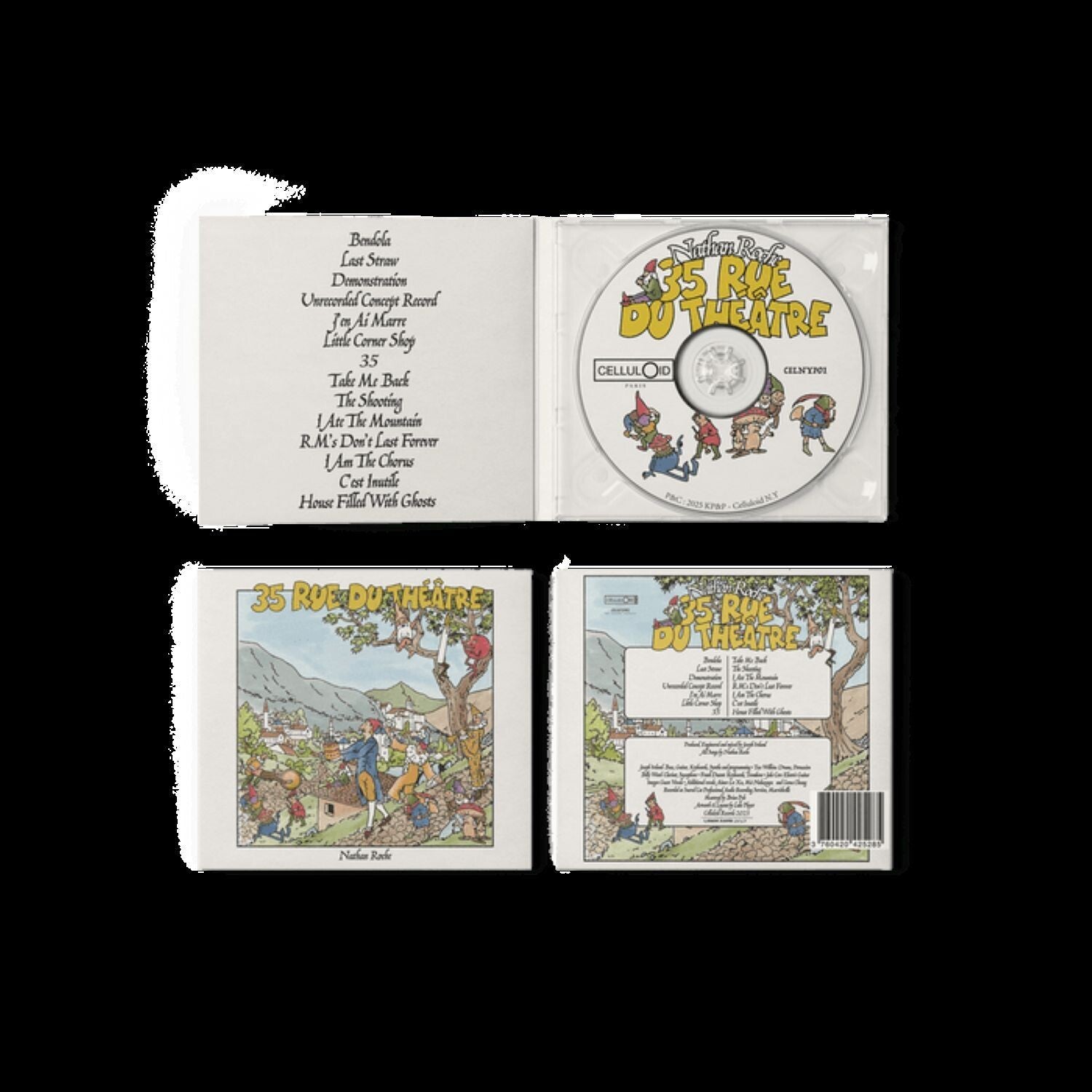 Nathan Roche - 35 rue du Theatre (CD)