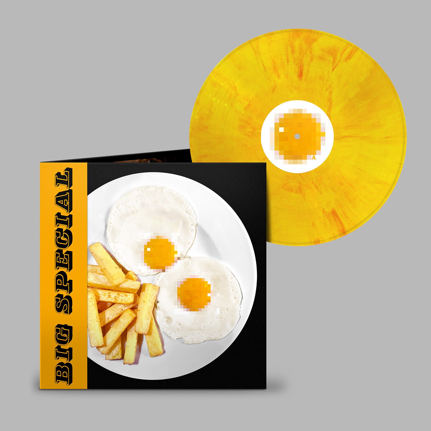 Big Special - National Average. - Orange/Yellow Marble (Orange Vinyl)