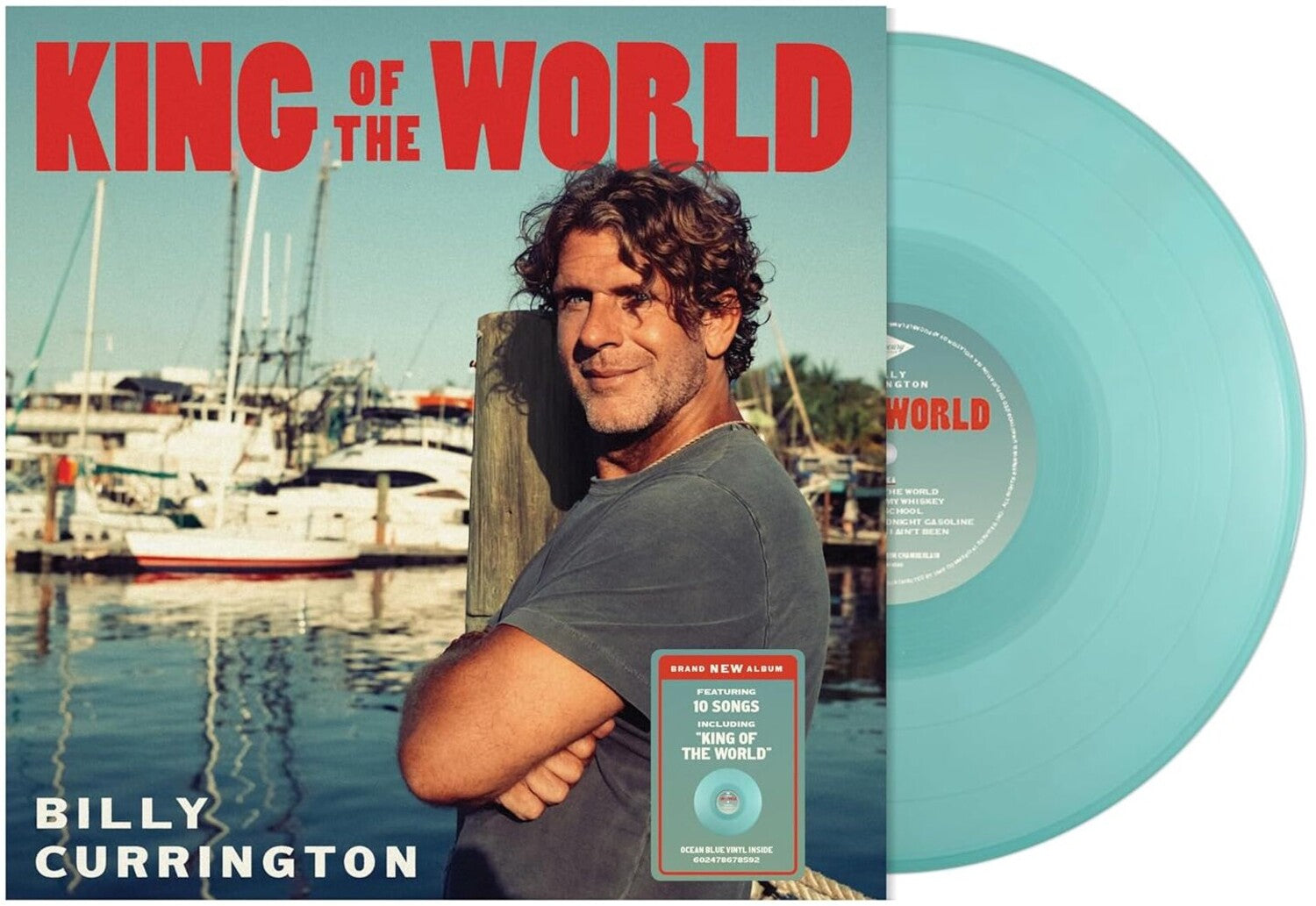 Billy Currington - King Of The World (Ocean Blue) (Blue Vinyl)